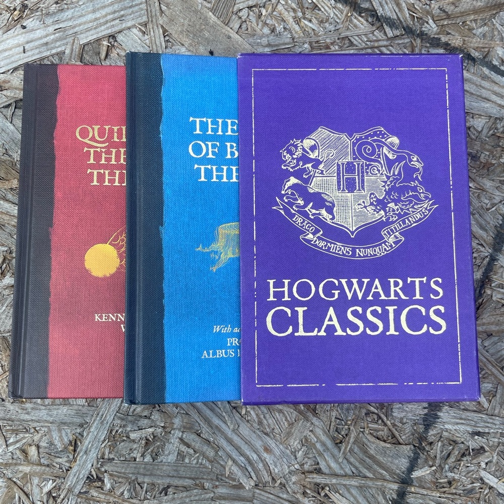 Harry Potter Hogwarts classic books